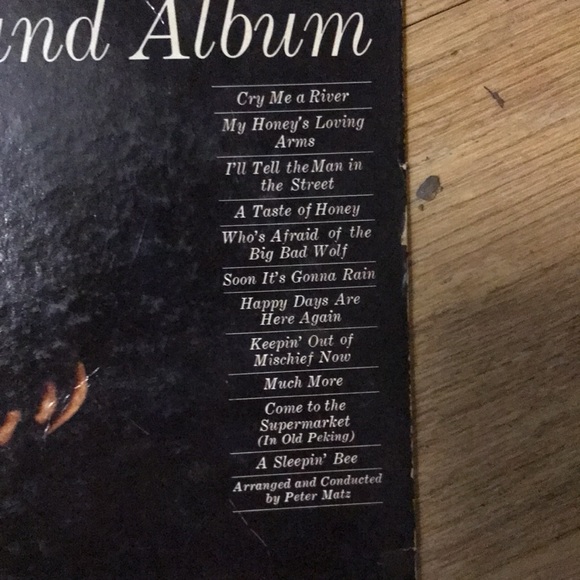 Barbra Streisand the Barbra Streisand album vinyl record 1963 - Picture 4 of 15